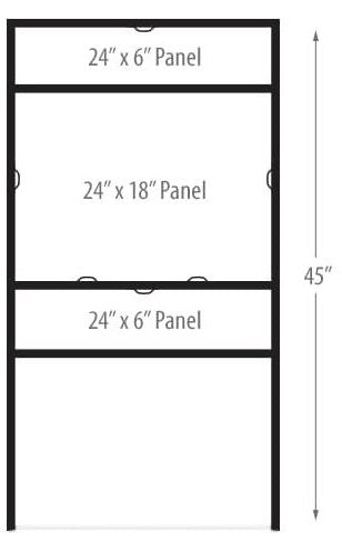 H Frame with 18x24