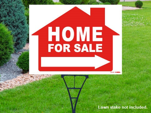 Home For Sale  Sign w/Address Bar 18" X 24"
