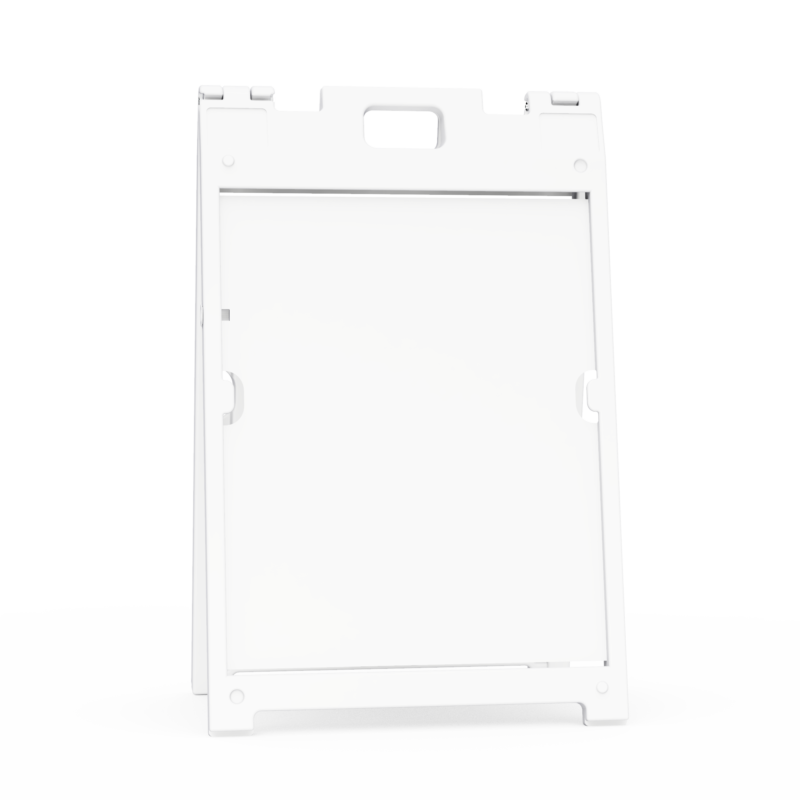 18"x24" Plastic A-Frame Vertival Sign Orientation (White)